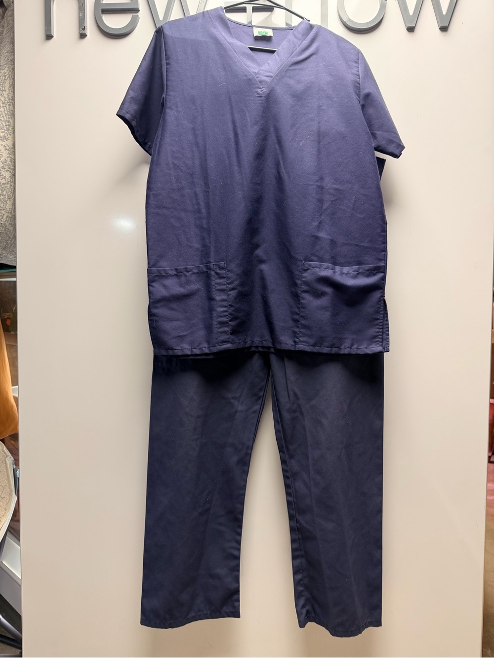 Navy Scrub Set - Unbranded